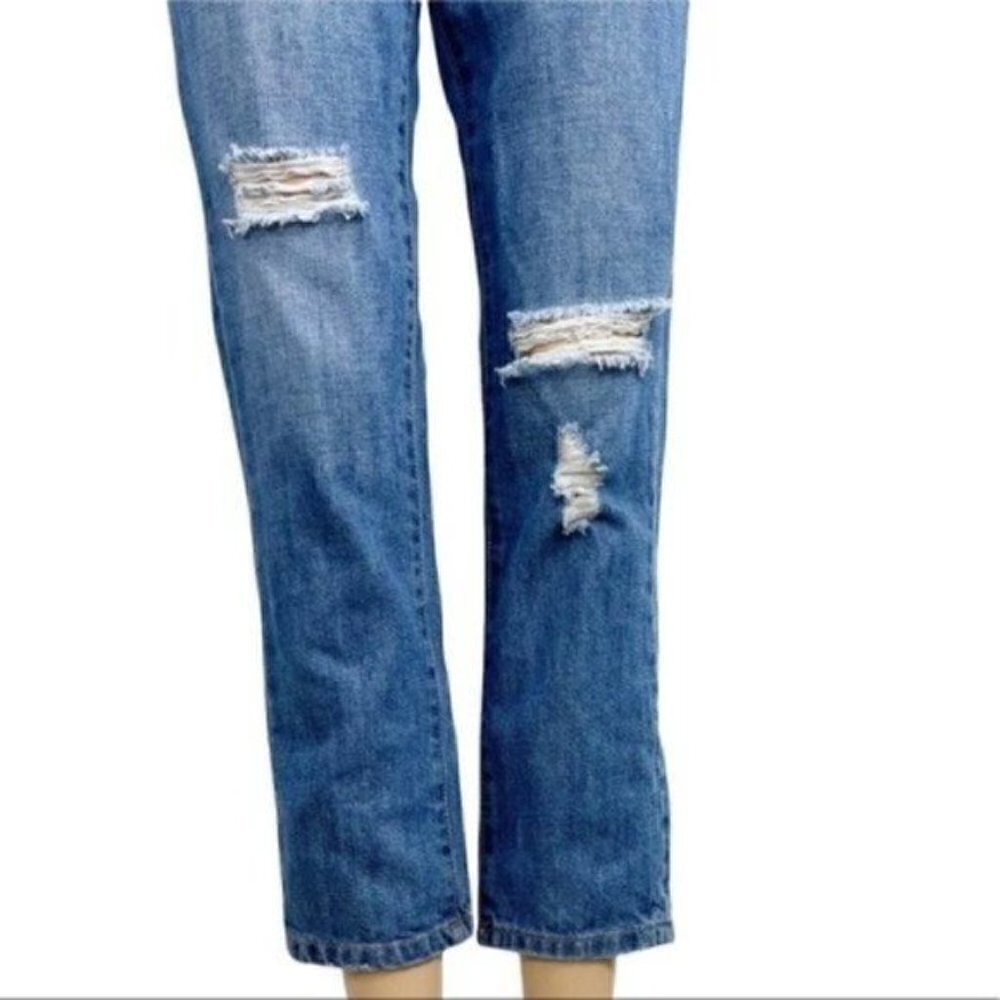 LIFE in Progress cropped distressed jeans size 24 - Picture 5 of 12